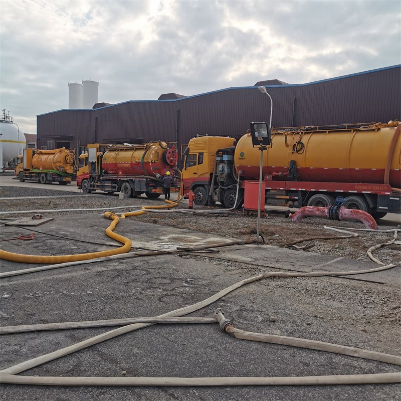 怀远污水池清理